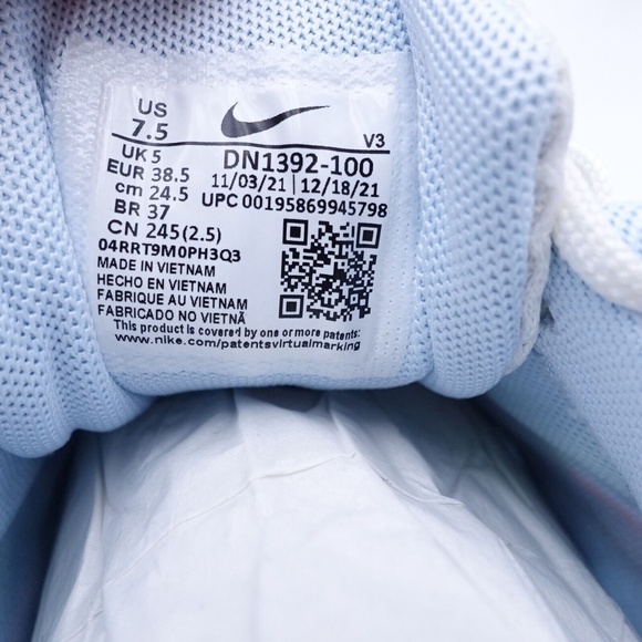 NEW Nike Zoom Air Fire Sneakers DN1392-100 Summit White - Picture 11 of 15